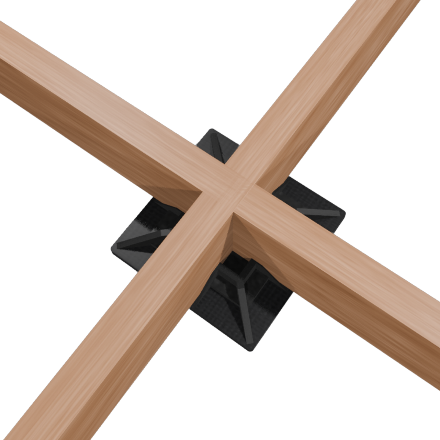 Mecadeck® Ground Deck Block for 4"x 4" Posts