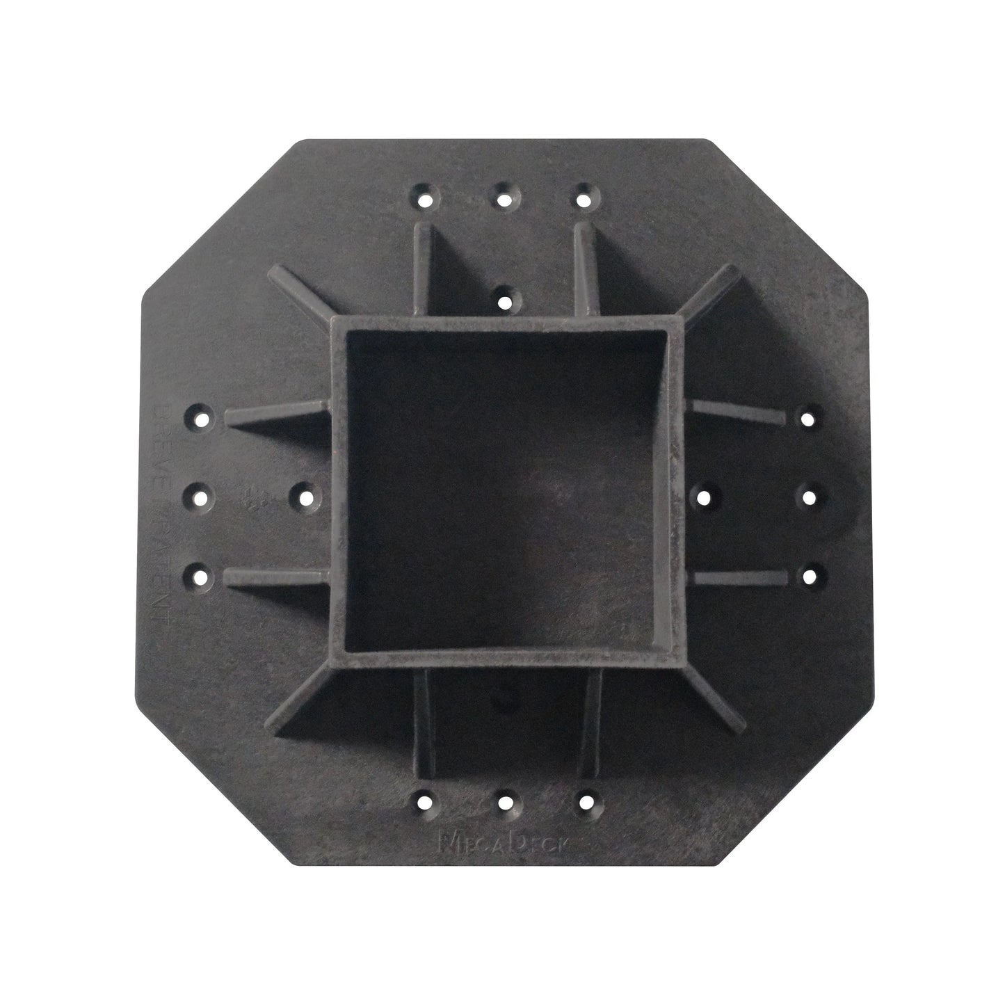 Mecadeck™ Cross Shape Deck Block Mecadeck