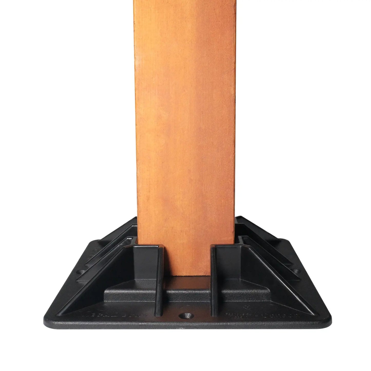 Mecadeck™ Ground Deck Block for 4"x 4" Posts Mecadeck