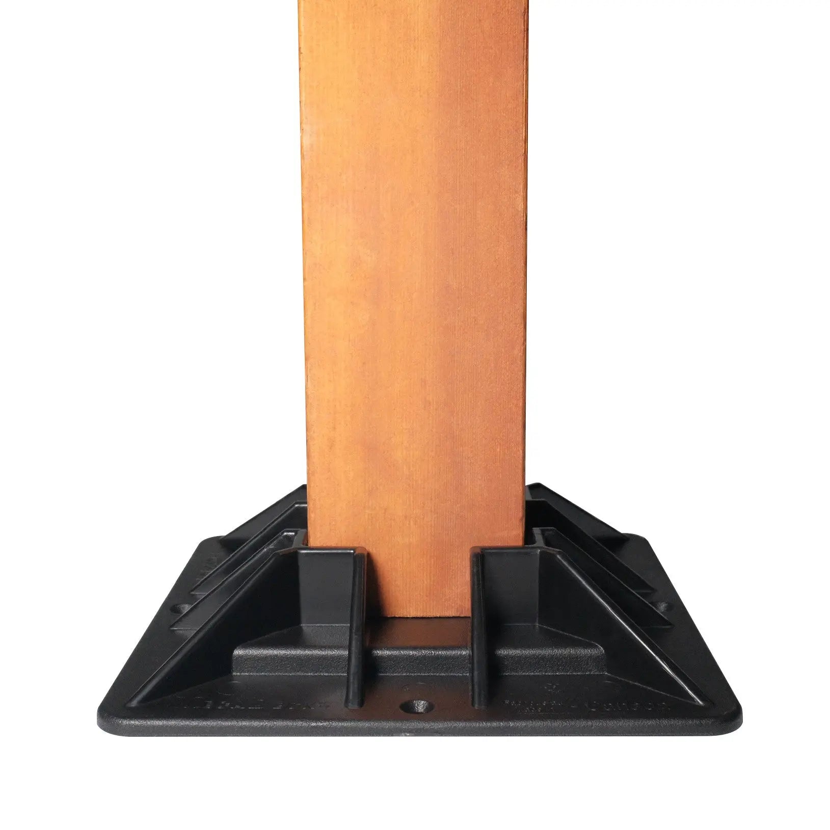 Mecadeck™ Ground Deck Block for 4"x 4" Posts Mecadeck
