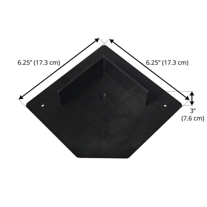 Mecadeck® heavy duty deck block kit for decks up to 10' x 10'