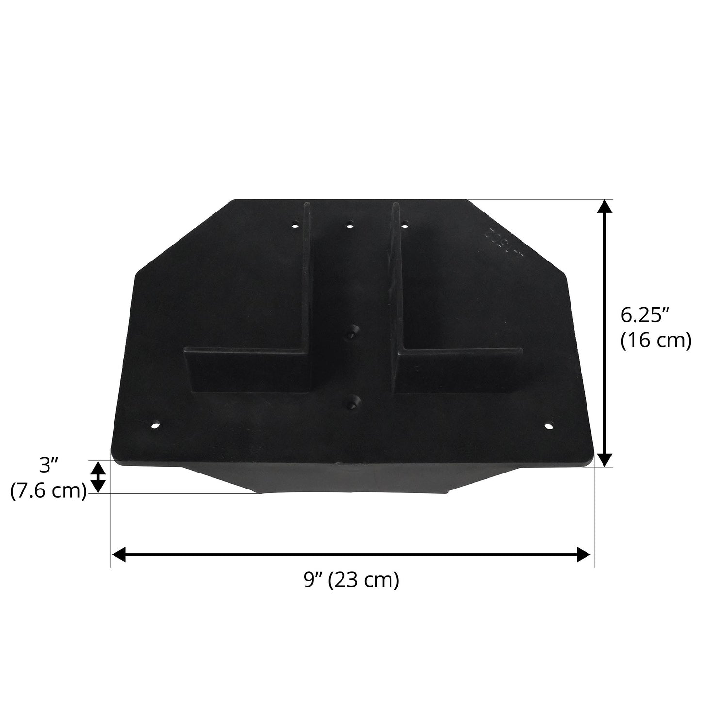 Mecadeck® heavy duty deck block kit for decks up to 10' x 10'